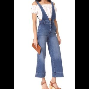 Free People A line Overalls